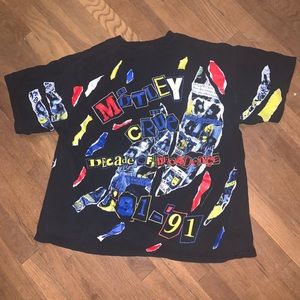 VINTAGE Motley Crue band tee